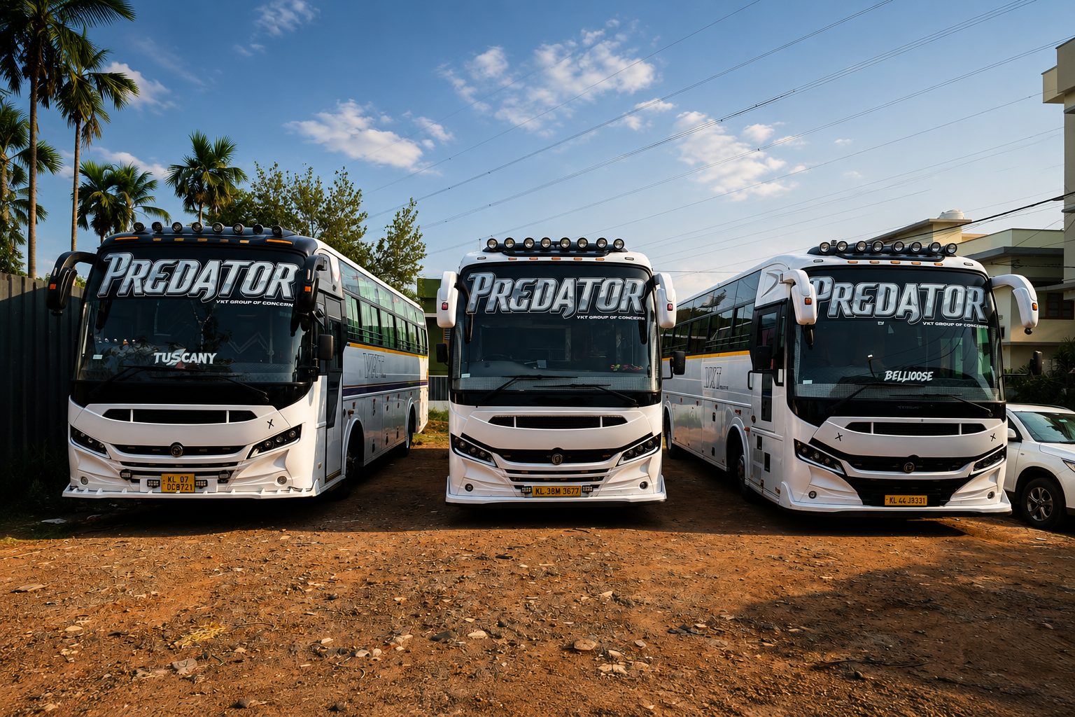 Predator Holidays Bus Side